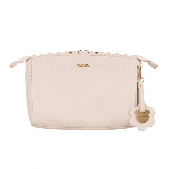 Nanan Pochette Ecopelle Beige