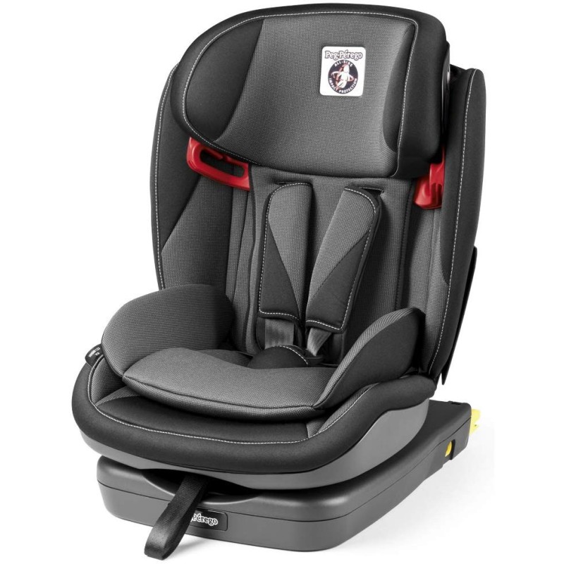 Peg Perego Seggiolino Auto Viaggio Via 1-2-3 Crystal Black