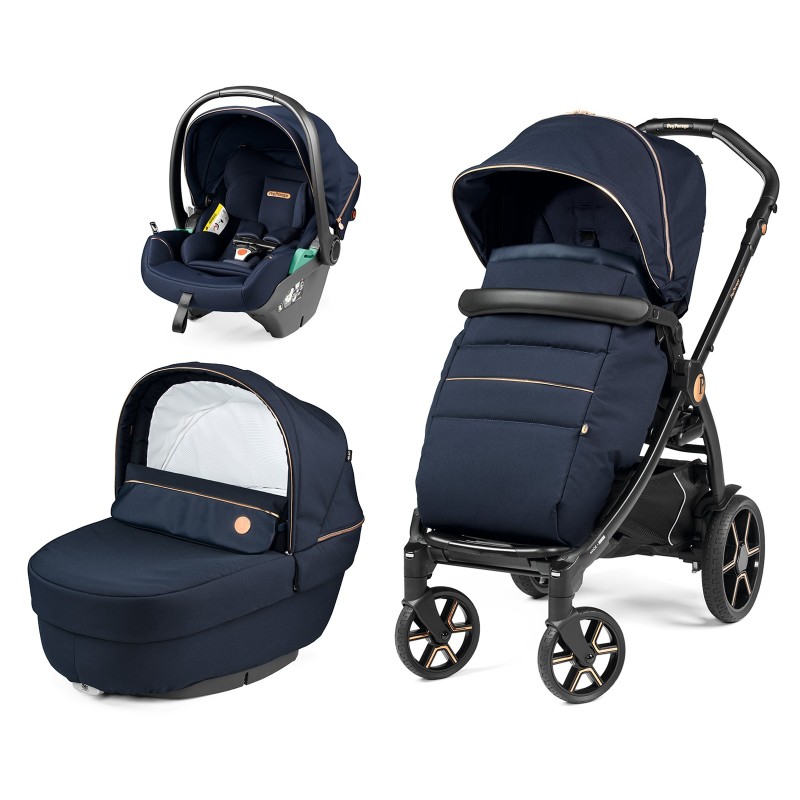 Trio Peg Perego Book Lounge Con Borsa In OMAGGIO + SPEDIZIONE GRATUITA COMPLETO ANTI SOFFOCO OMAGGIO