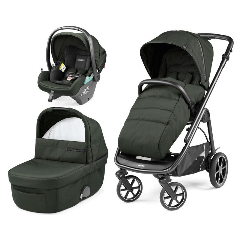 Trio Peg Perego Veloce Green Con Ovetto Lounge Borsa In OMAGGIO + SPEDIZIONE GRATUITA COMPLETO ANTI SOFFOCO OMAGGIO