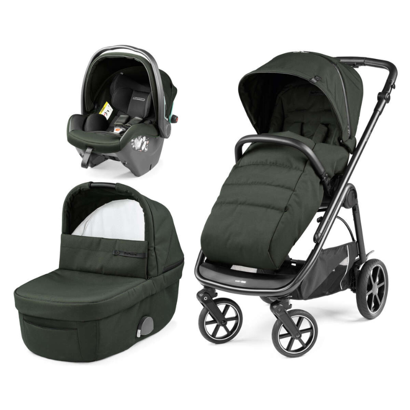 Trio Peg Perego Veloce SLK I-Size Green Borsa In OMAGGIO+ SPEDIZIONE GRATUITA COMPLETO ANTI SOFFOCO OMAGGIO