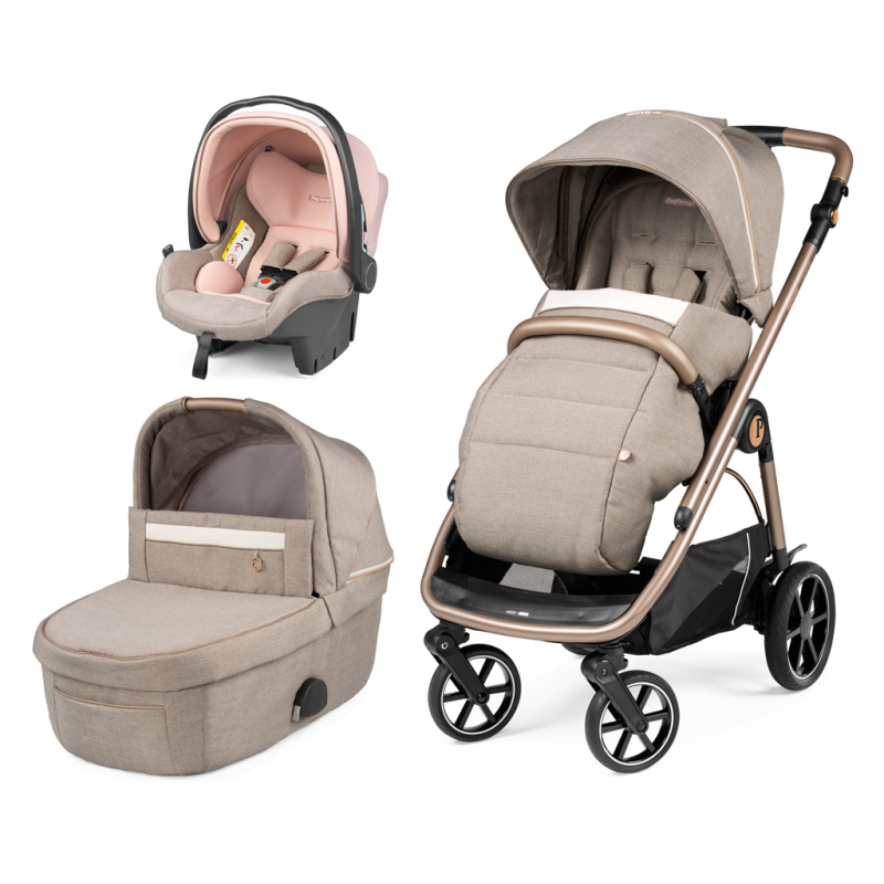 Trio Peg Perego Veloce SLK I-Size Mon Amour Borsa In OMAGGIO+ SPEDIZIONE GRATUITA COMPLETO ANTI SOFFOCO OMAGGIO