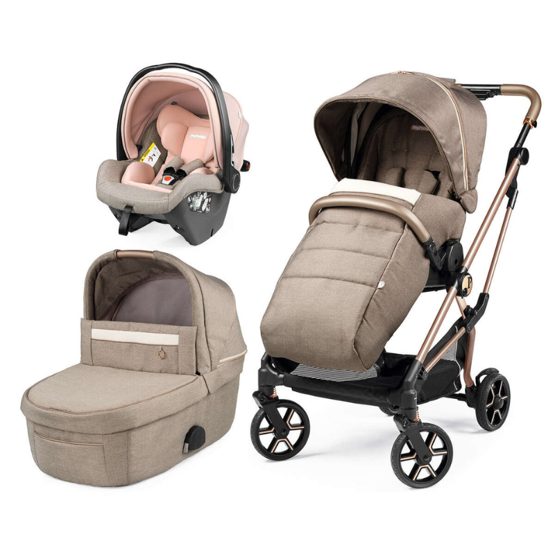 Trio Peg Perego Vivace SLK I-Size Con Borsa In OMAGGIO+ SPEDIZIONE GRATUITA COMPLETO ANTI SOFFOCO OMAGGIO