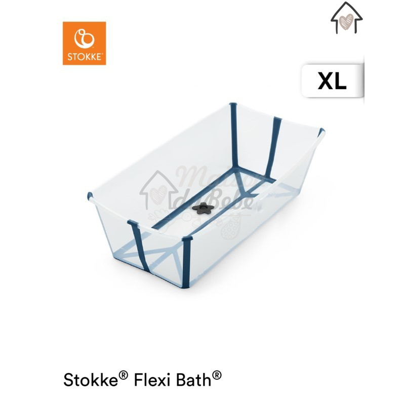 Stokke Flexi Bath X-Large Transparent Blue