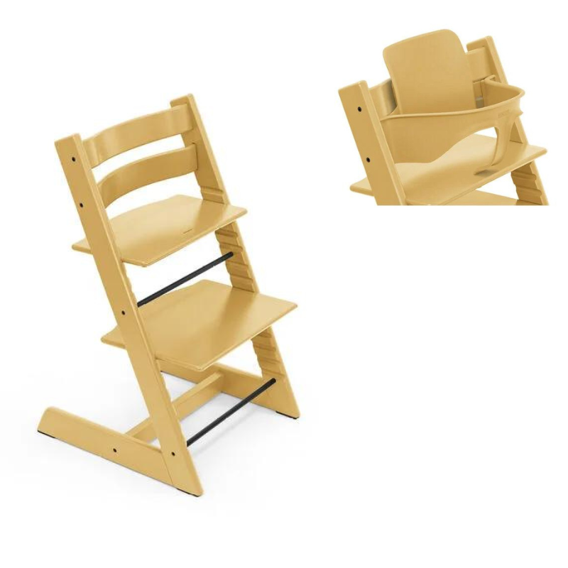 Stokke Promo Tripp Trapp Sunflower Yellow con Baby Set