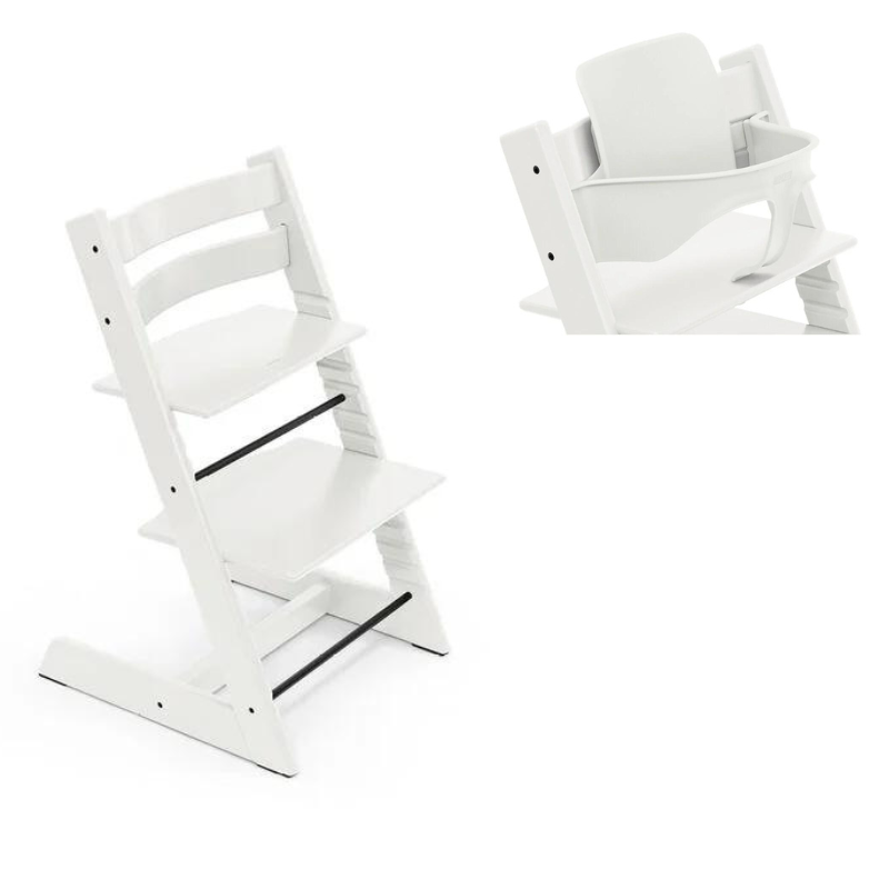 Stokke Promo Tripp Trapp White con Baby Set